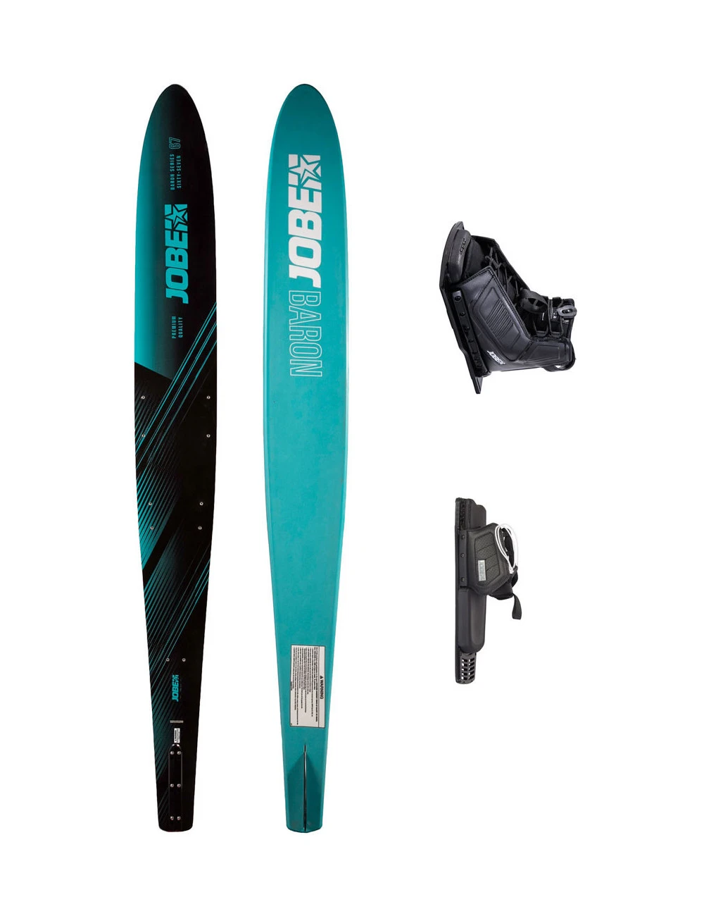 Mono Ski JOBE Baron Slalom Ski + Focus Chausses 1 Mono Ski JOBE Baron Slalom Ski + Focus Chausses