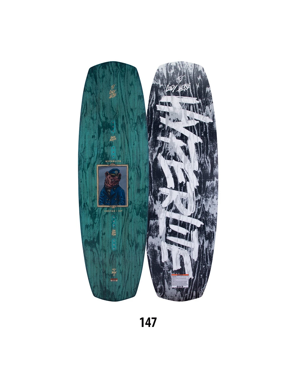 Wakeboard HYPERLITE Codyak 2022 2 Wakeboard HYPERLITE Codyak 2022 – Image 2